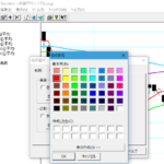 チャートギャラリーで移動平均線の色を変更する方法